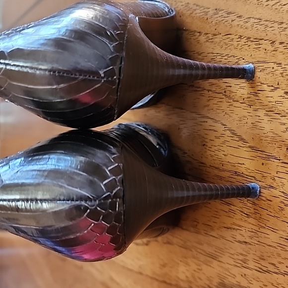 Ralph Lauren Peep Toe Shoe - Picture 2 of 4